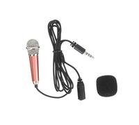 WHAMVOX Miniature Microphone for Phone Tablet and Computer Portable Play Recording Mic with Build Lightweight Design for Video Audio and Communication Use