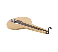 WHAMVOX Mongolian Jaw Harp Metal Mouth Harp Traditional Folk Instrument Portable Circular Design Golden Colour Suitable for Beginners and Music Enthusiasts Personal Collections and Random Color
