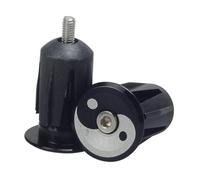 WHAMVOX Mountain Bike Handle Plug End Caps Red Aluminum Alloy 18-23.5mm Grip End Cap Pair Bicycle Handlebar Accessories for Road and Mountain Bikes