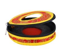WHAMVOX Nepalese Handcrafted Meditation Bell Storage Case Medium 8.5cm Diameter Random Color Includes Packaging Bag for Yoga and Buddhist Practices