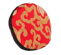 WHAMVOX Nepalese Singing Bowl Pad Hand Sewn Cushion for Meditation and Sound Healing Decorative Support for Buddha Sound Bowls Vibrant and Smooth Touch Essential Buddhist Accessory