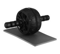 WHAMVOX Non-slip Ab Roller Wheel with Kneeling Pad for Core Strength Training Versatile Abdominal Exercise Equipment for Home Fitness and Pilates Enhanced Grip and Stability