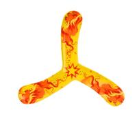 WHAMVOX Outdoor Boomerang for Active Play Polyurethane Sports Plaything Stimulates Imagination and Coordination Random Color Fun Family Activity for Boys Random Color