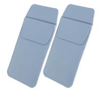 WHAMVOX Pen Organizer Pouch Portable Pencil Case 2pcs Pu Leather with Large Storage Capacity, Easy to Use Pen Holder for Nurses and Doctors Suitable for Medical Work and Daily Use