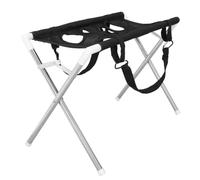 WHAMVOX Pet Grooming Hammock Stand and Adjustable Strap Harness Foldable with Stainless Steel Frame Breathable Mesh Design for Small Dogs and Cats in Professional Salons or Small