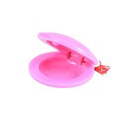WHAMVOX Plastic Finger Castanets for Early Education Music Instrument for Boy Girl and Enhance Listening Skills and Musicality for Boys and Pink
