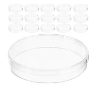 WHAMVOX Plastic Petri Dishes with Lids Versatile Use for Lab 20pcs Practical Design Laboratory Culture Plates for Science Experiments and Tissue Engineering