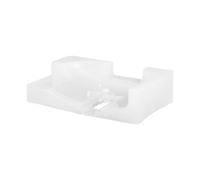 WHAMVOX Plastic Refrigerator Compressor Wastewater Tray 22.5x14x5.5cm, Resistant to Chips and Cracks, Easy to Detach and Wash, Suitable for Home Refrigerator Repair and Freezer Replacement