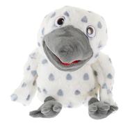 WHAMVOX Plush Bird Hand Puppet Soft Owl Interactive Storytelling Educational Plush Hand Puppet for Soft PP Cotton Material Washable and Cuddly Animal Character for Bedtime Stories and