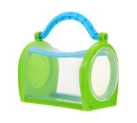 WHAMVOX Portable Breeding Cage for Insects Green Plastic Pop-up Habitat Box for Outdoor Nature Exploration and Observation Compact Viewing and Container for Butterflies Ladybugs Mantis