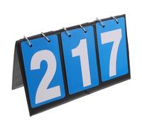 WHAMVOX Portable Flip Scoreboard with Build High-contrast Display for Basketball Soccer Volleyball Lightweight and Travel-friendly Sports Score Keeper for Indoor and Outdoor Use