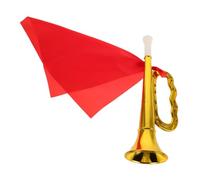 WHAMVOX Portable Plastic Trumpet for Smooth Edges Ergonomic Musical Instrument for School Bands and Party Noise Maker Lightweight Design for Easy Play and Learning