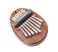 WHAMVOX Portable Wooden Thumb Piano Eight Keys Kalimba Mini Hand Piano Simple Musical Instrument Suitable for Beginners and Music Lovers