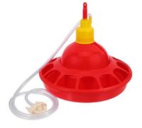 WHAMVOX Poultry Feeder Drinker Automatic Chick Feeder Plastic Poultry Feeder Feeding Container PP Convenient for Doves and Pet Birds
