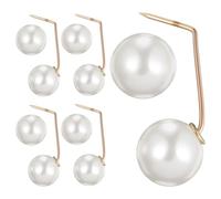 WHAMVOX Premium Brooch Pin 5pcs Multi-functional Alloy Pearl Pins for Women Daily Life and Party Accessories