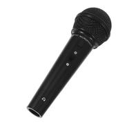 WHAMVOX Pretend Play Microphone Plastic Simulated Mic Prop for Singing Role Playing Performance Birthday Party Supplies and Stage Cosplay Equipment