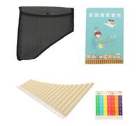 WHAMVOX Professional C Key Pan Flute Portable Panpipe for Beginners and Performance Creative Design Tone