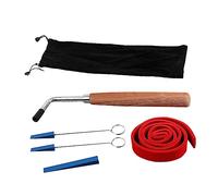WHAMVOX Professional Piano Tuning Kit with Shaped Tuning Wrench and Mute Tools Essential Piano Repair for Beginners and Teachers Durable Design for Accurate Tuning