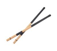 WHAMVOX Professional Wooden Drumsticks Pair for Drum Practice, Black Maplewood Rhythm Drum Sticks, Small Jazz Drumsticks Suitable for Percussion Instruments and Boys and Girls