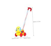 WHAMVOX Push Car Walker with Built in Bell Large Capacity Ride for Boy Girl Safety Focused Early Development Walker for Boys and Practical Storage Push Along Car