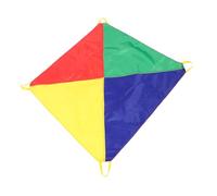 WHAMVOX Rainbow Parachute Game Outdoor Colorful Play Parachute for Kindergarten Cooperative Group Activity Social Skills Development