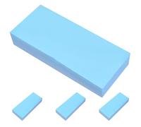 WHAMVOX Rectangle Watercolor Paint Sponges with Enhanced Pigment Blending and Easy Maintenance 4pcs Blue Sponge Kit for Painting Crafts and Daily Craft Sessions for Students and Hobbyists