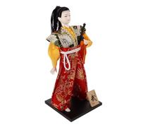 WHAMVOX Samurai Doll Japanese Style Decor Exquisitely Crafted Ninja Figurine for Home for Dining Room Table Centerpieces Authentic Japanese Artwork