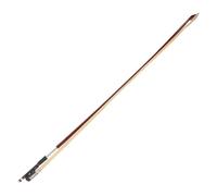 WHAMVOX Sandalwood Violin Bow with Ebony Design Half Straight Bow for Advanced Students Beginners for Music Training Personal Practice