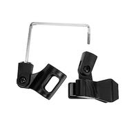 WHAMVOX Saxophone Microphone Holder Clip with Round Design Easy Installation Microphone Support for Alto and Tenor Sax Practical and Sturdy Mic Clip for Musicians