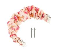 WHAMVOX Scrunchie Watch Strap Leopard Print Wristband Compatible with Galaxy Watch Active Unisex Soft Fashionable Accessory for Daily Wear and Parties