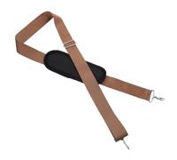 WHAMVOX Shoulder Strap Replacement Adjustable Nylon Padded Non-slip Brown for Laptop Messenger Bag, Tool Box, Study and Travel