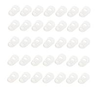 WHAMVOX Silicone Fingertip Protectors to Improve Practicing Efficiency Comfortable Abs Material 40pcs with Large Internal Space and Sizes for Guitar and Electric Guitar for Beginners