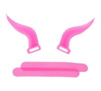 WHAMVOX Silicone Ox Horn Devil Horns Headphone Accessories with Hook and Fastener, Easy Installation Unique and Cool Headset Decorations for Halloween and Cosplay for Wireless Headphones
