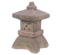WHAMVOX Solar-powered Garden Pagoda Statue Outdoor Landscape Light Decorative Lawn Ornament for Pathways and Patio Energy Saving Solar Lantern