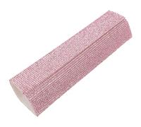 WHAMVOX Sparkling Rhinestone Microphone Handle Sleeve Lightweight Wireless Mic Cover for Stage Performance Singers Party Karaoke with Premium Glitter Protection and Easy Maintenance Pink