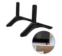 WHAMVOX Stable Tv Support Base Stand with Screws Ergonomic Tv Holder for Household Use Easy Installation Replacement Pedestal Compatible with Multiple Rooms and Flat Screens