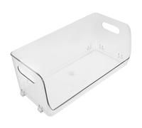 WHAMVOX Stackable Transparent Snack Storage Box Pet Desktop Organizer for Makeup Figurines and Snacks Large Multipurpose Storage Rack for Dressing Bedroom and Kitchen Shelves