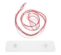 WHAMVOX Surgical Knot Practice Board Kit, Plastic Knot Tying Training Board with Rope, for Beginners and Residents, Supports Real-Time Demonstration in Classroom and Group Exercises