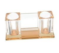 WHAMVOX Tabletop Microphone Stand Acrylic Mic Holder for and Stage Use Non- Base for Wireless and Wired Microphones Color