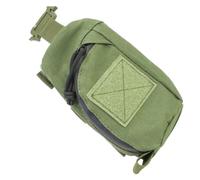 WHAMVOX Tactical Medical Shoulder Bag Outdoor Hiking Storage Pouch Green Compact Tool Organizer for Camping Emergency Nursing Use