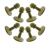 WHAMVOX Tent Poles Protective Caps 8Pcs Sturdy Tpr Material Slip-Resistant End Tips for Camping and Canopy Repair