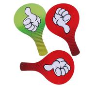 WHAMVOX Thumbs up Classroom Communication Tools 3pcs Student Feedback Paddles Thumbs Down Made of Sturdy PVC Easy to Carry Multipurpose Voting Paddles for Teachers for Classroom