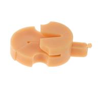 WHAMVOX Tourte Style Rubber Mute Small Violin Practice Silencer Rubber Violin Mute for Practice