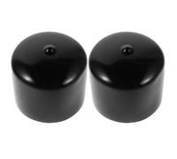 WHAMVOX Trailer Wheel Hub Dust Caps 8 Pieces, 50Mm Inner Diameter Rubber Grease Cover Plugs, Axle Bearing Protector Caps for Marine Trailer Maintenance