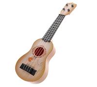 WHAMVOX Ukulele Lightweight Guitar for Boys Preschool Musical Instrument for Early Learning Brain Development Beginner Ukulele Golden Color