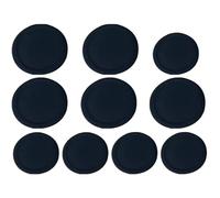 WHAMVOX Universal Kazoo Flute Diaphragms Replacement Membranes Set with Storage Box PE Material Kazoo Musical Instrument Accessories for and Beginners