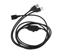 WHAMVOX USB Printer Sharing Switch with Data Cable for Two Computers Reliable High-speed USB Connection for Seamless Printer Sharing Easy One-button Switch Compatible with Keyboard and