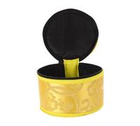 WHAMVOX Versatile Tibetan Singing Bowl Case Buddha Sound Bowl Pouch Zipper Closure Cultural Craftsmanship