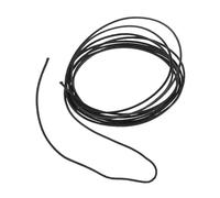 WHAMVOX Vintage Style Pushback Guitar Wire Black Pre-tinned Stranded Copper Wiring for Electric Bass Guitar Waxed Cloth Cable with Swift Setup Stable Signal Transmission Professional Grade