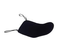 WHAMVOX Violin Chin Rest Pad Cotton Shoulder Sponge Protector Elastic Band Comfortable Buffer for Violins Playing Accessory Black